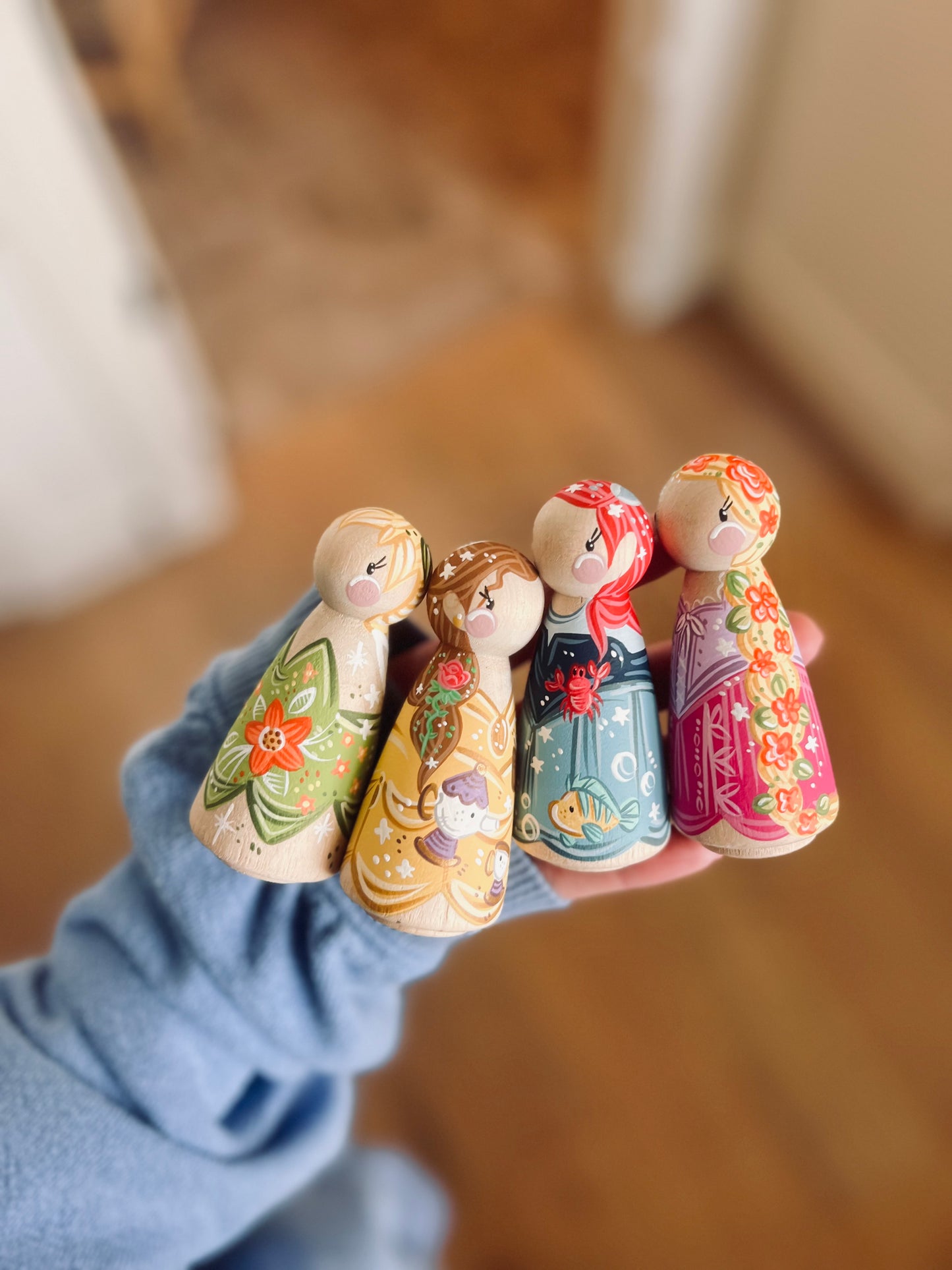 Peg Dolls - Characters/ Princesses