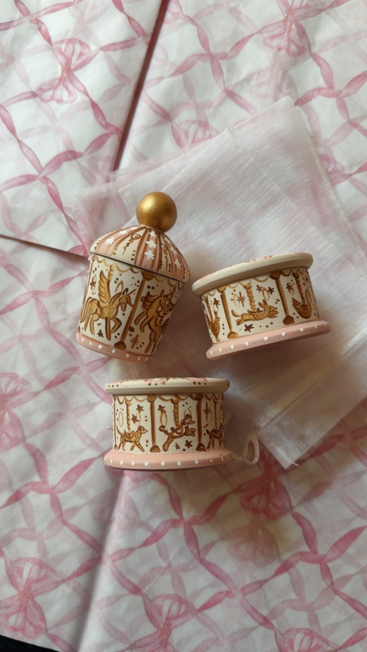 Carousel Keepsake Boxes - Ready to Ship!
