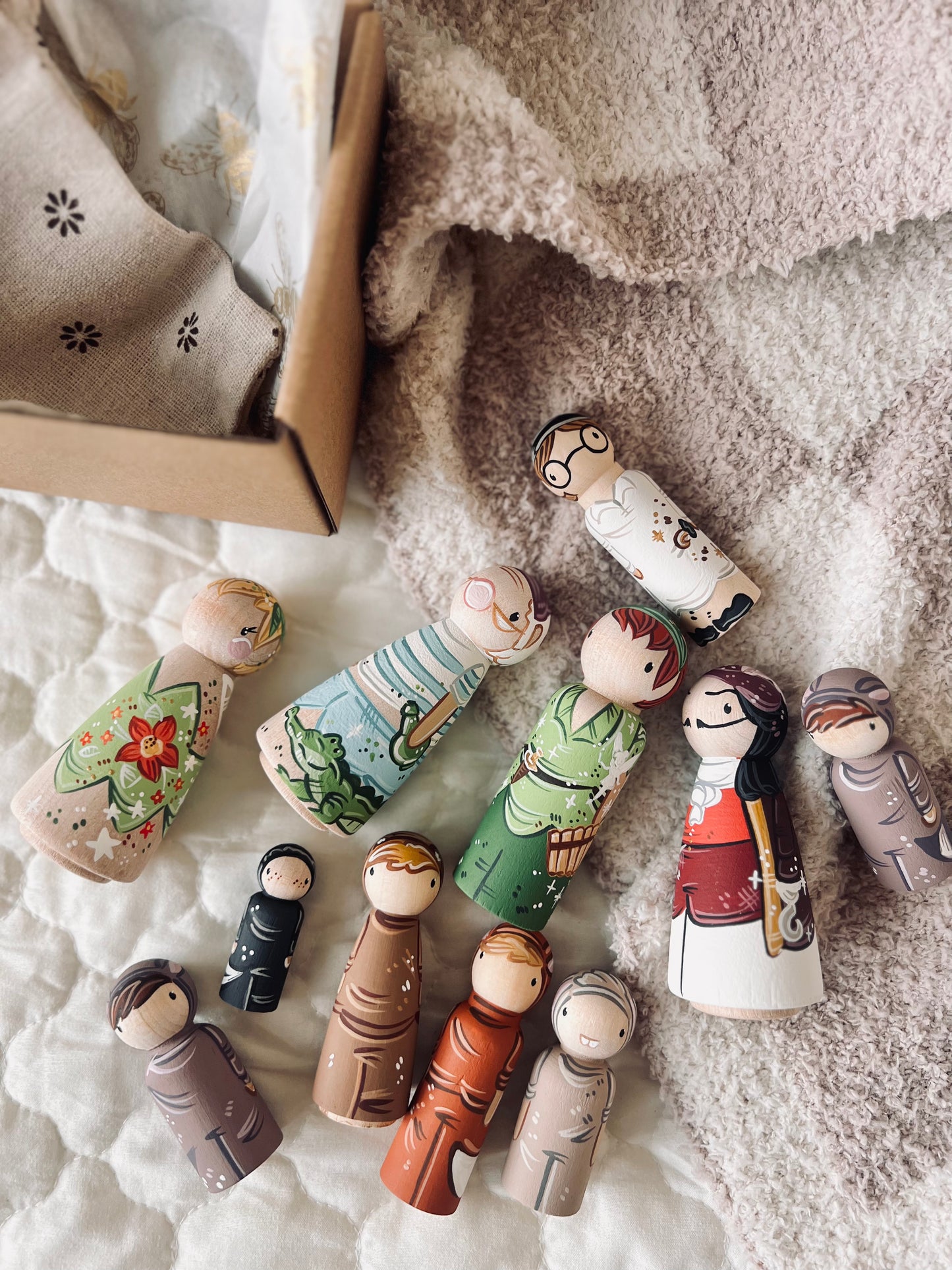 Peg Dolls - Characters Small