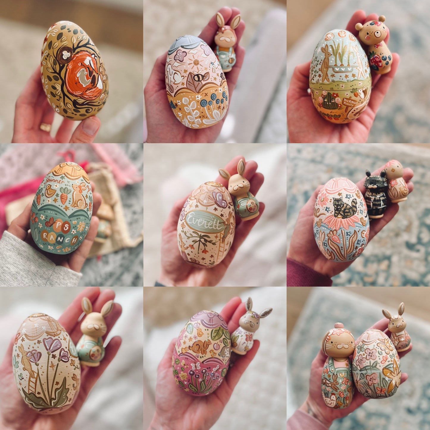 Easter Egg - jingles - 3 inch - detailed