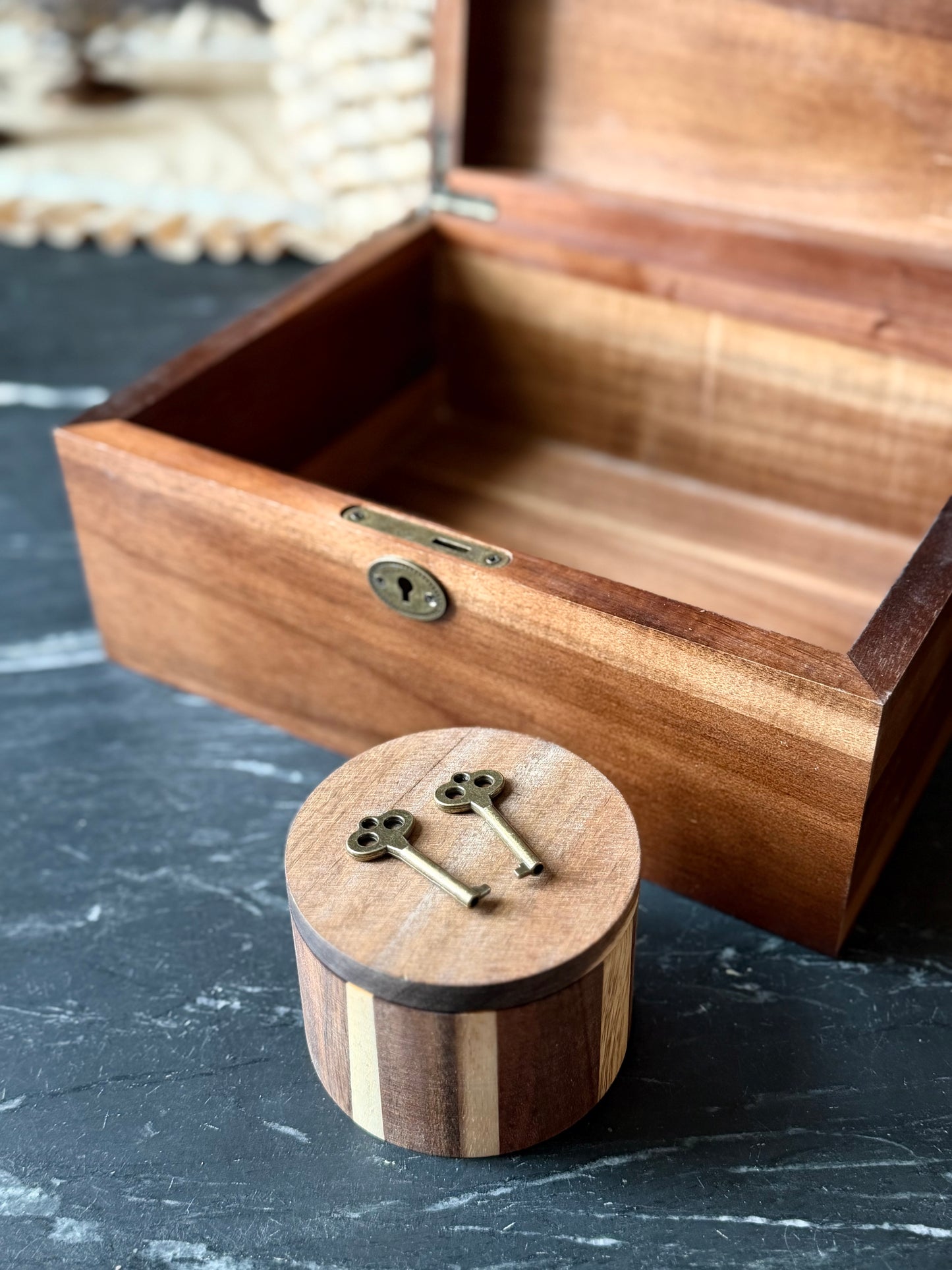 Custom Keepsake Box and Trinket Box