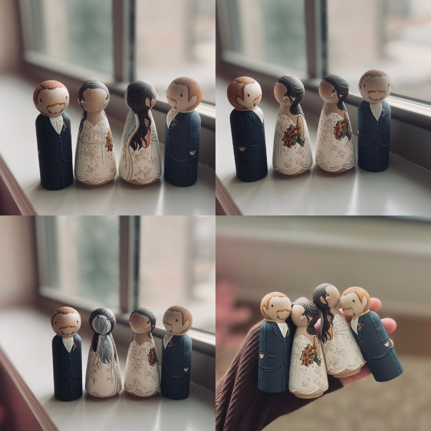 Peg Dolls - Cake Topper