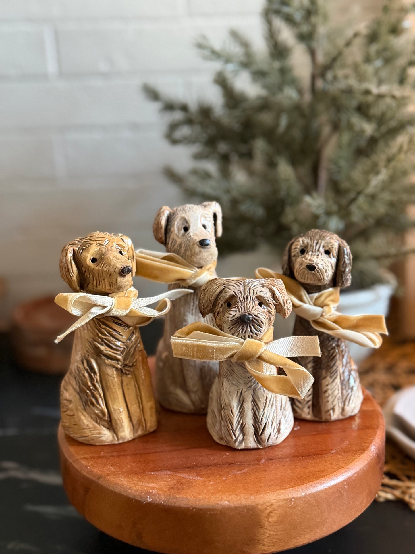 Ceramic Animal - Dachshunds/ Small Dogs