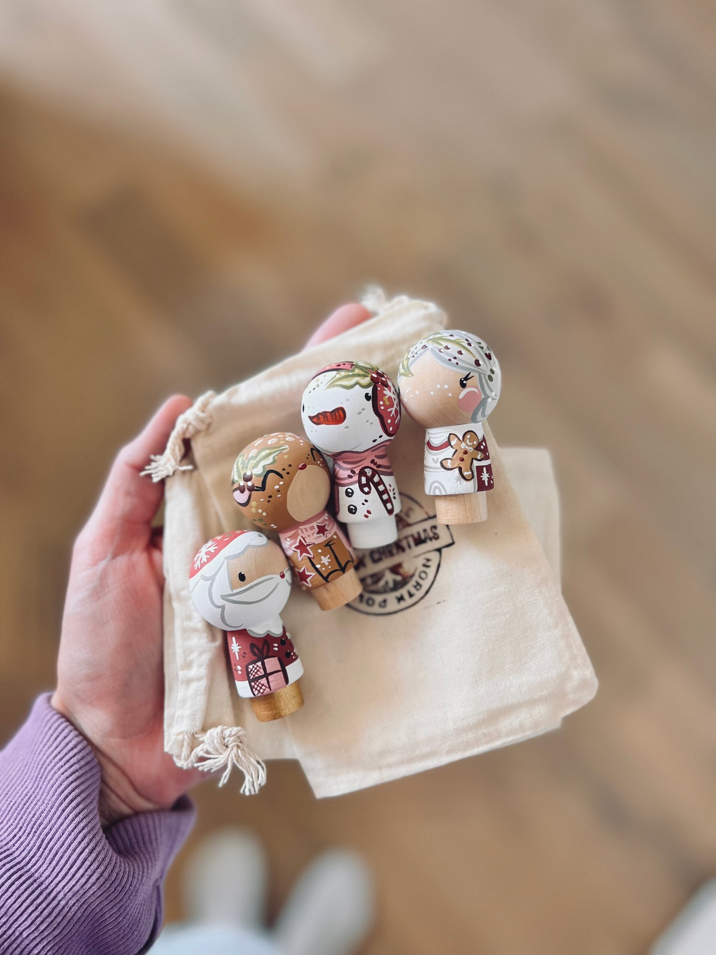 Seasonal - Christmas Kokeshi