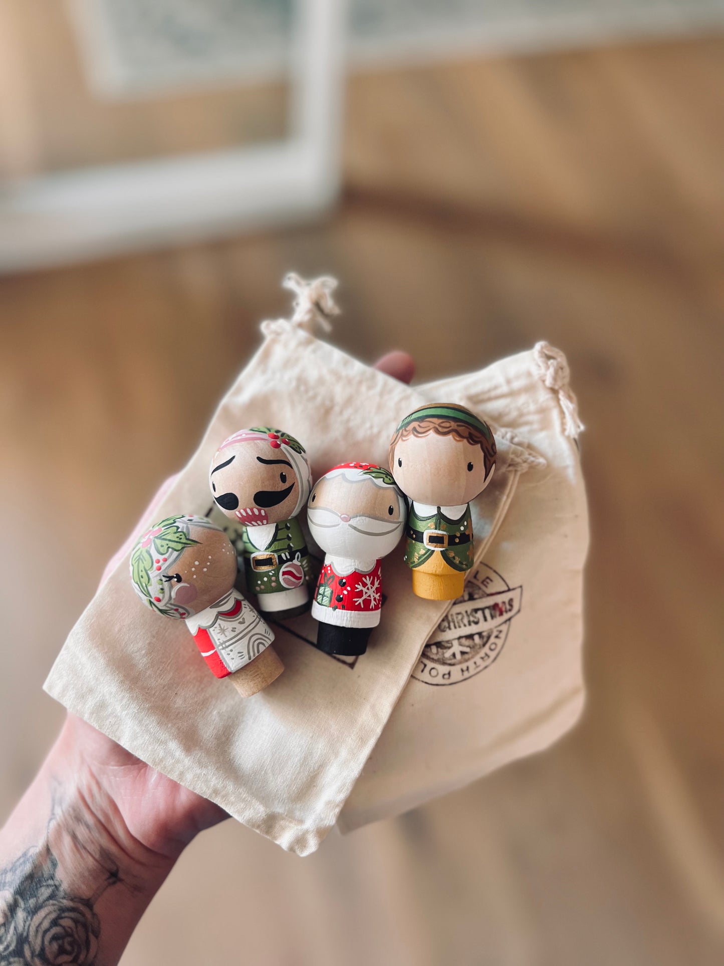 Peg Dolls - Kokeshi