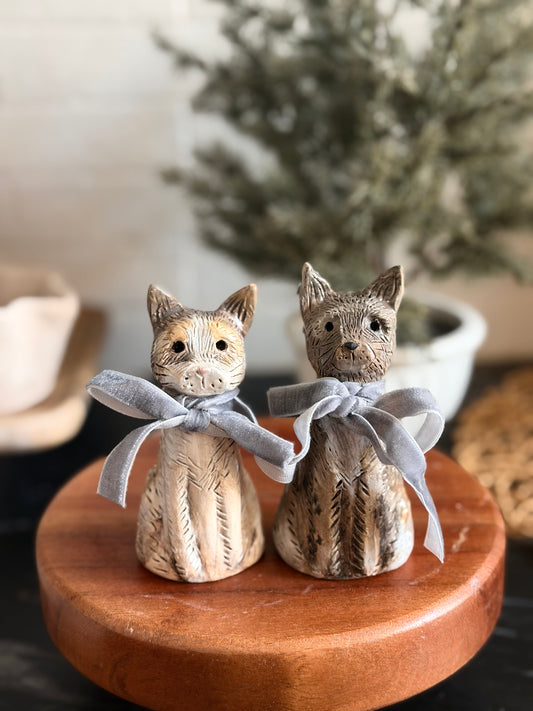 Ceramic Animal - Cat Portrait