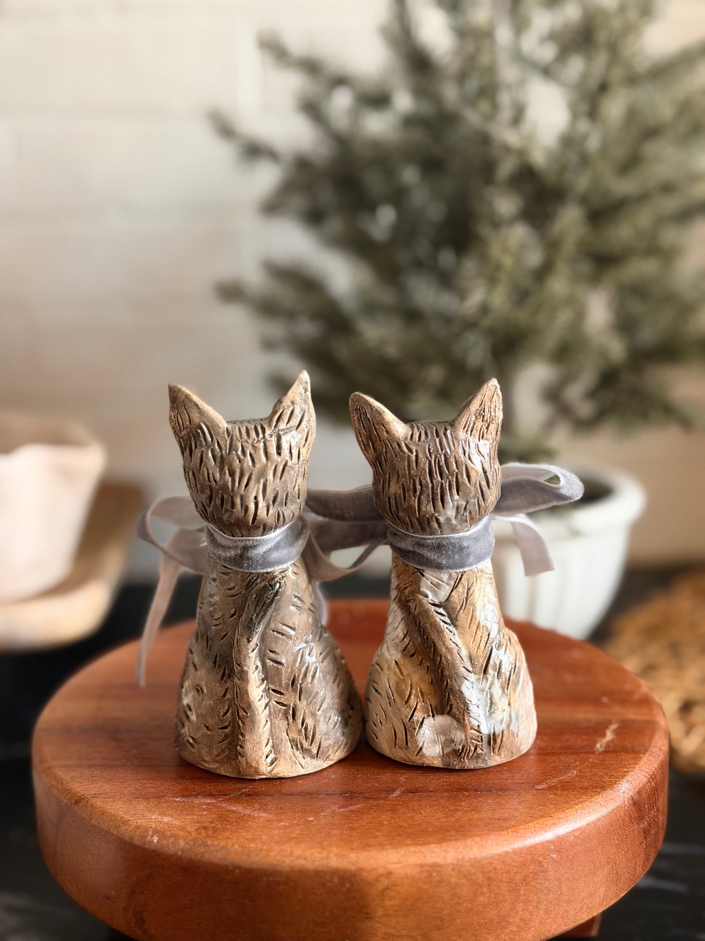 Ceramic Animal - Cat Portrait