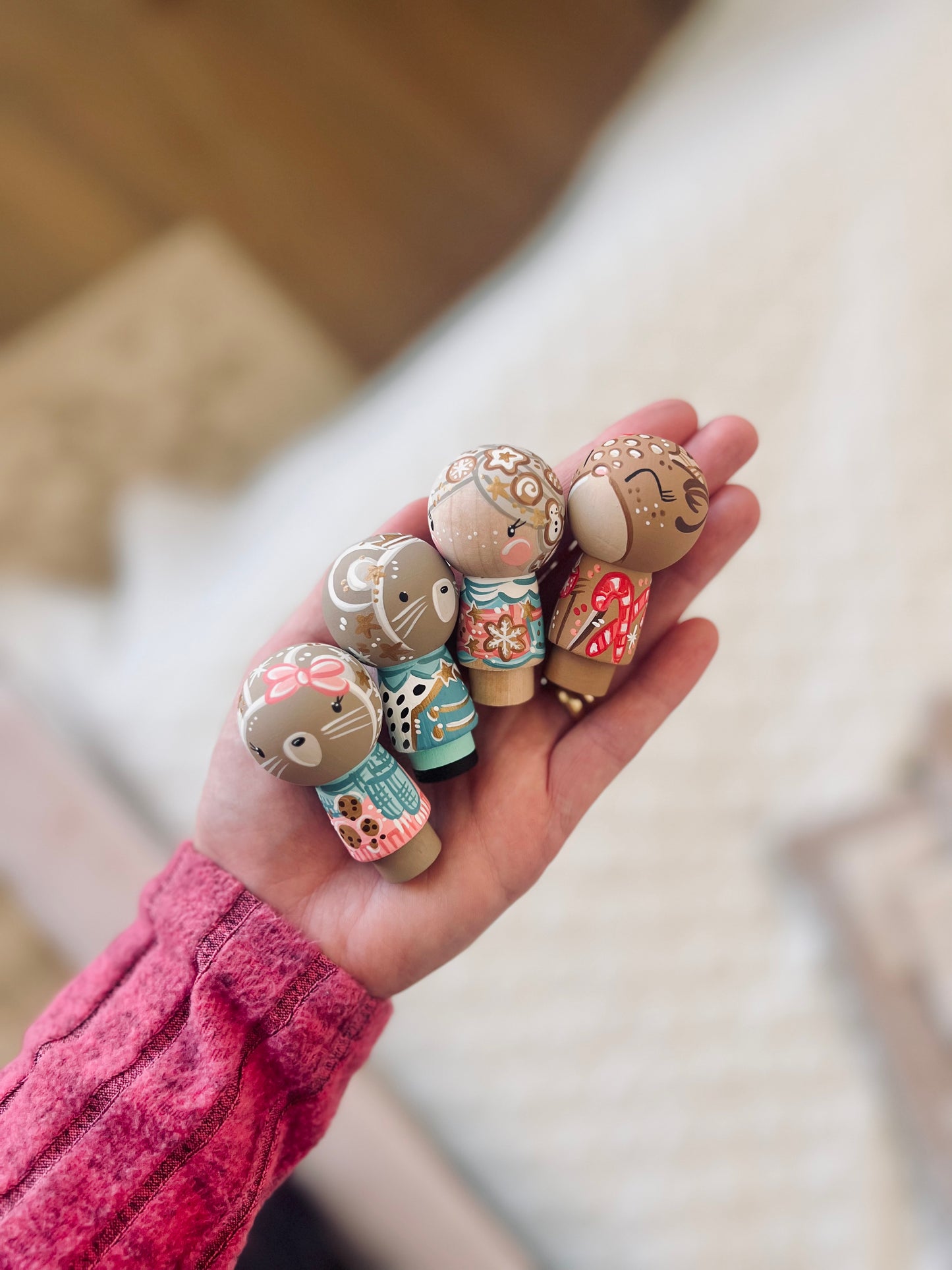 Peg Dolls - Kokeshi