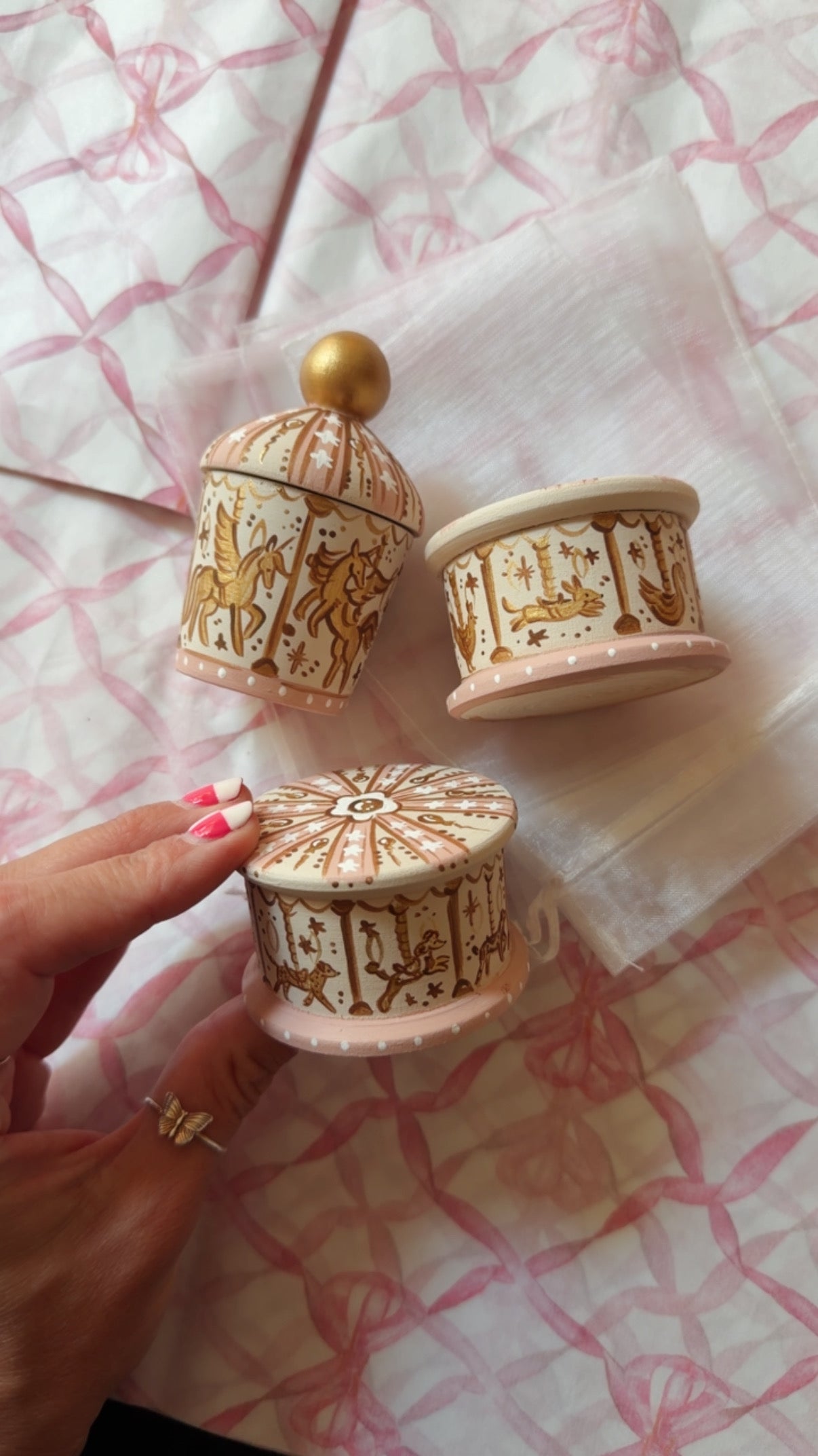 Carousel Keepsake Boxes - Ready to Ship!