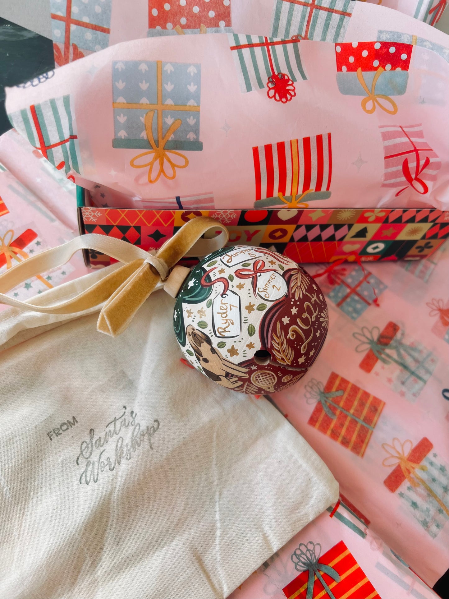 Seasonal - Christmas Ornament - Christmas Delivery