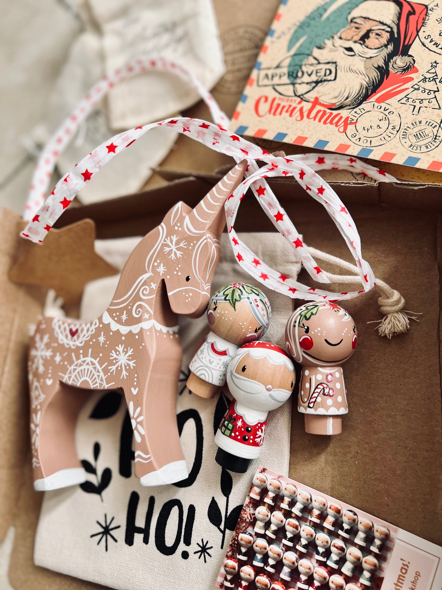 Seasonal - Christmas Kokeshi