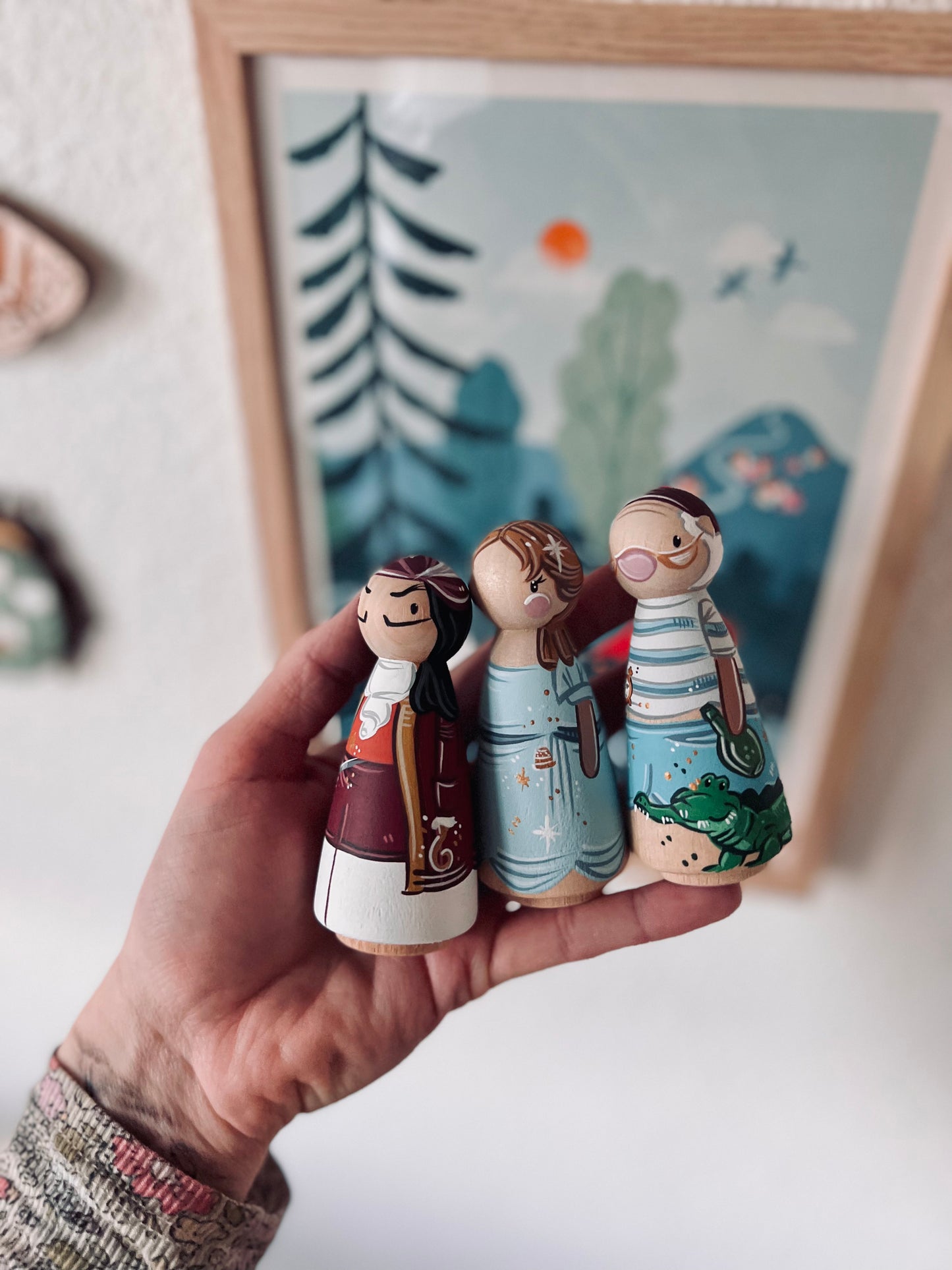 Peg Dolls - Characters/ Princesses