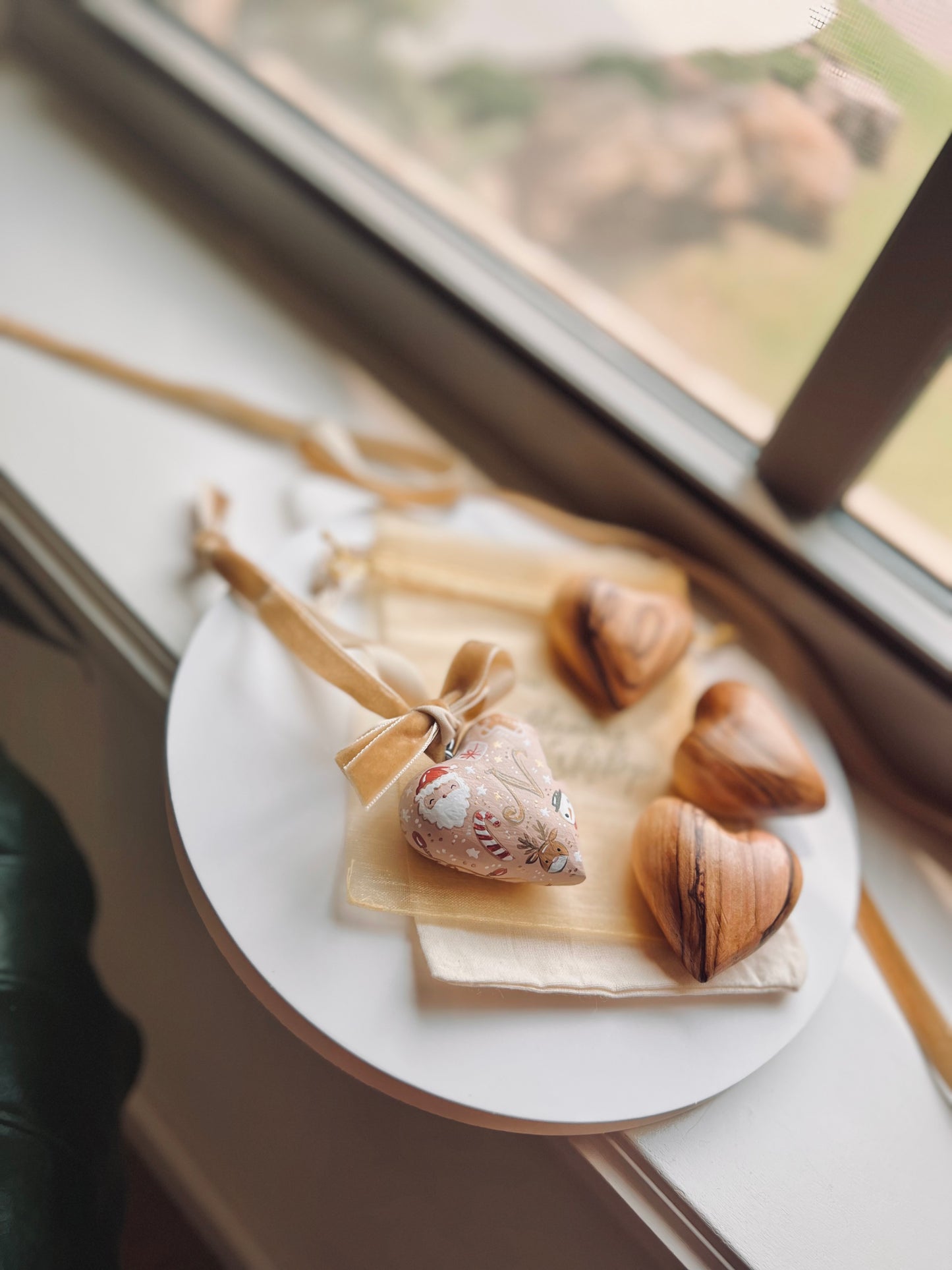 Seasonal - Christmas Ornament Heart - custom