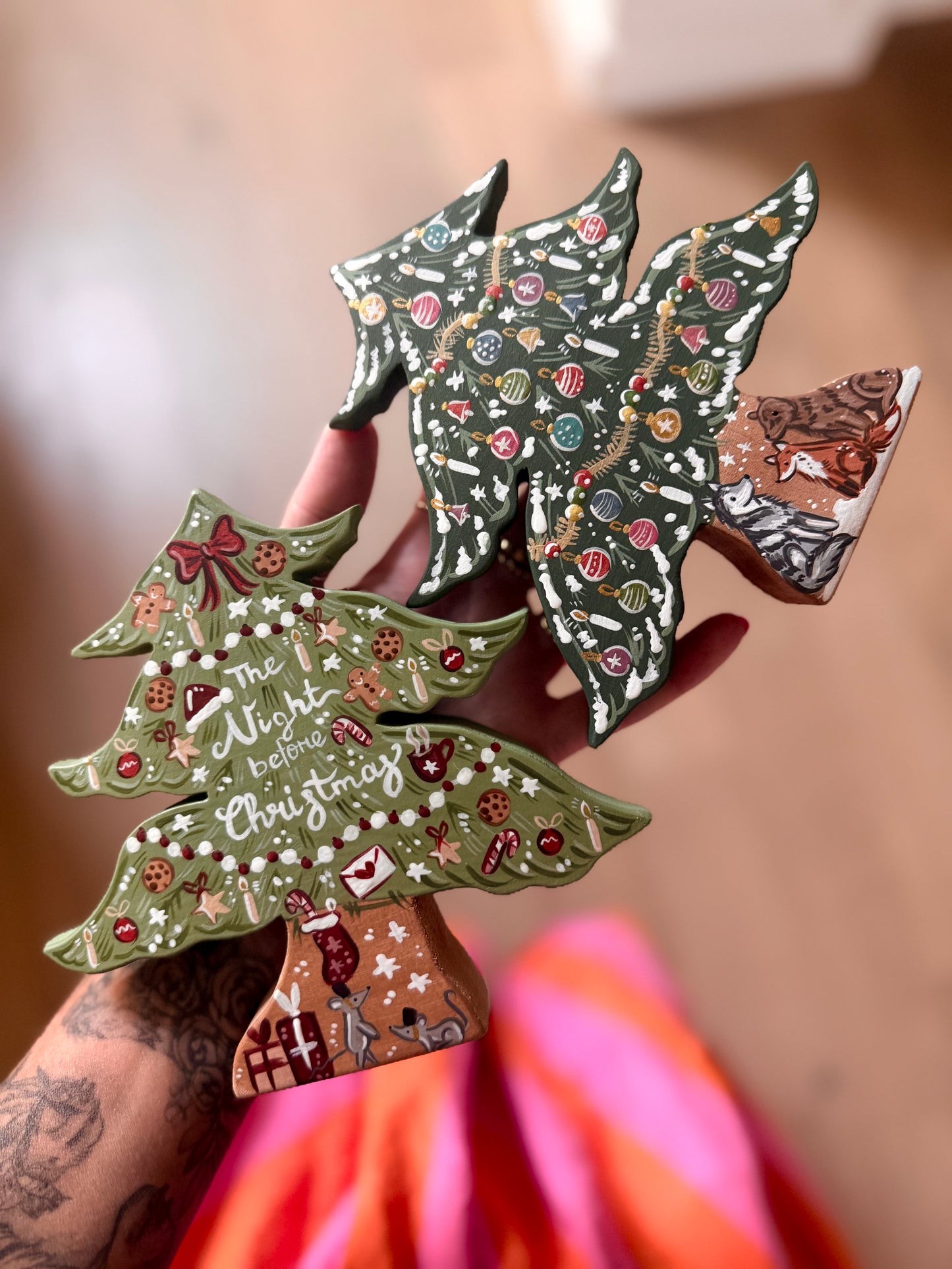 Seasonal - Christmas Fir Tree - extra large - custom