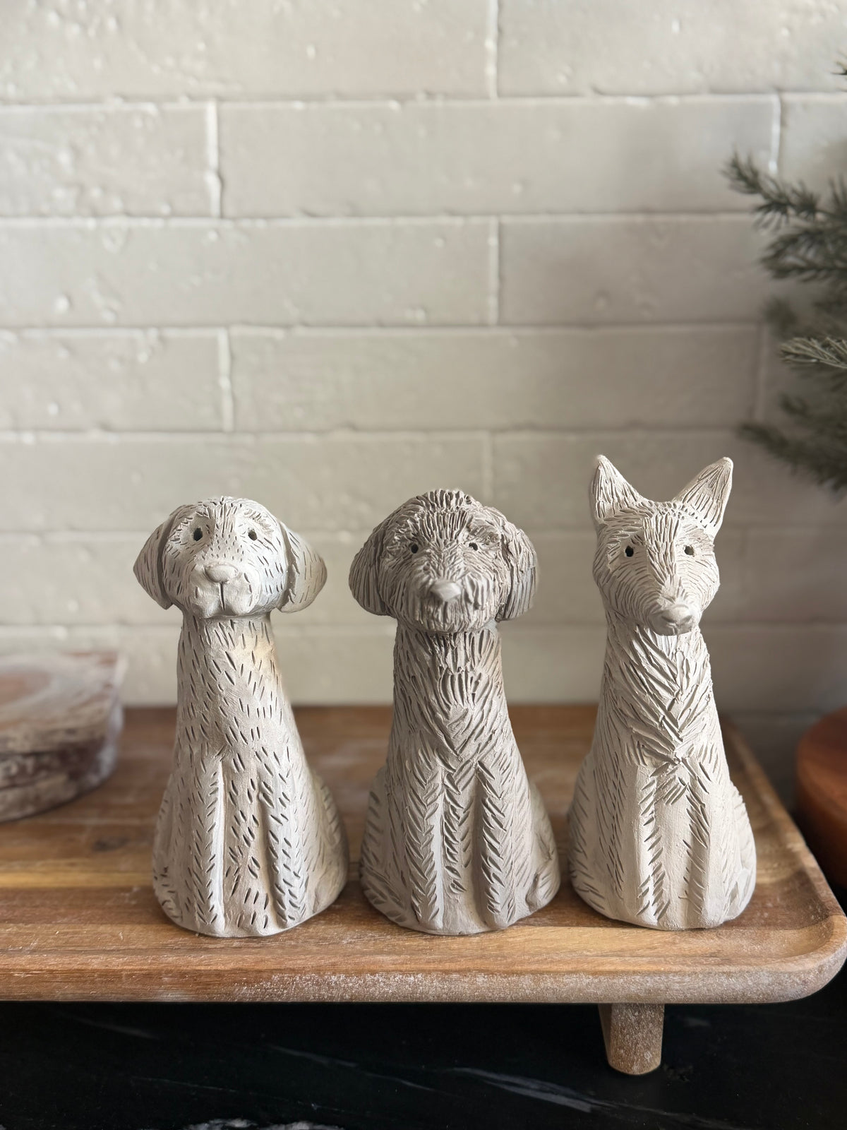 Ceramic Animal - Dog Portrait