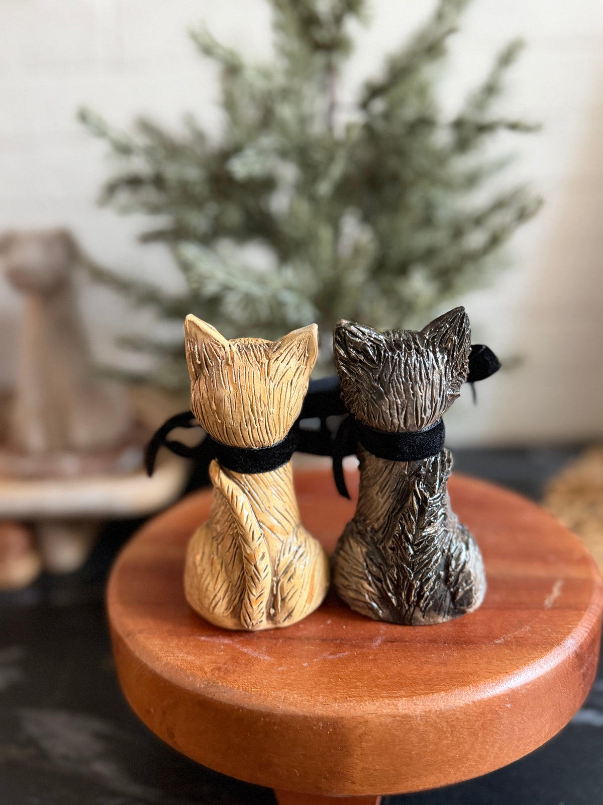 Ceramic Animal - Cat Portrait