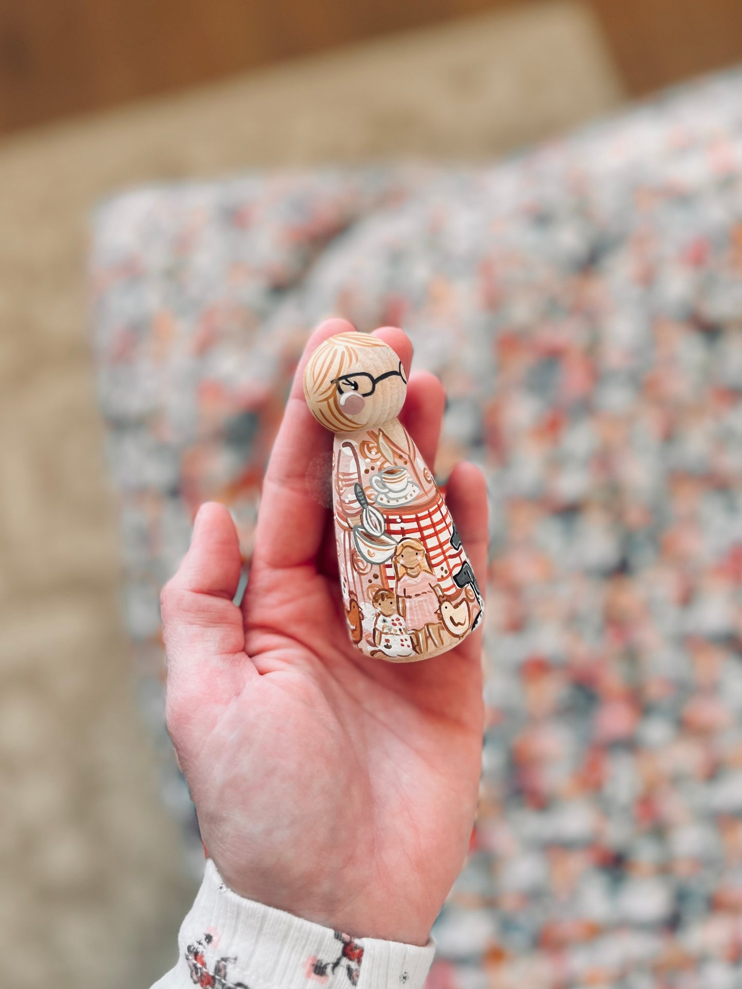 Mothersday Peg Doll - 1 Custom