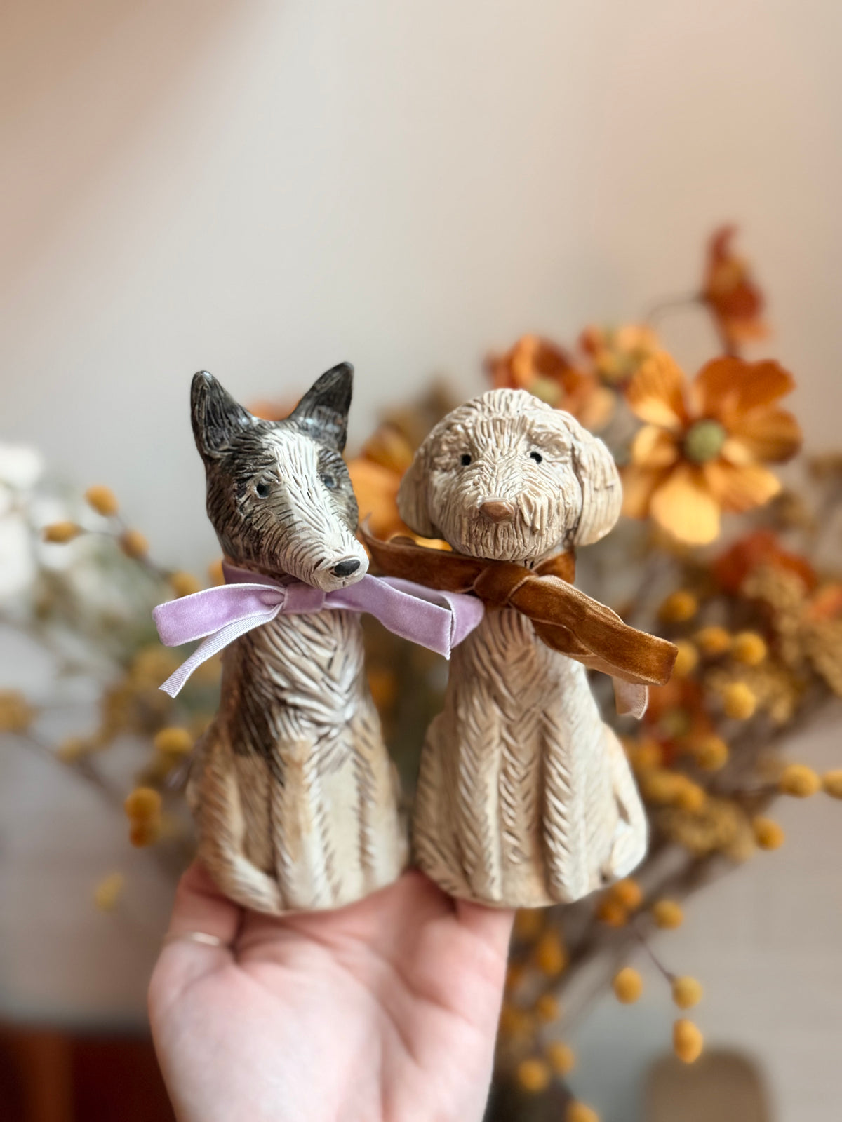 Ceramic Animal - Dog Portrait