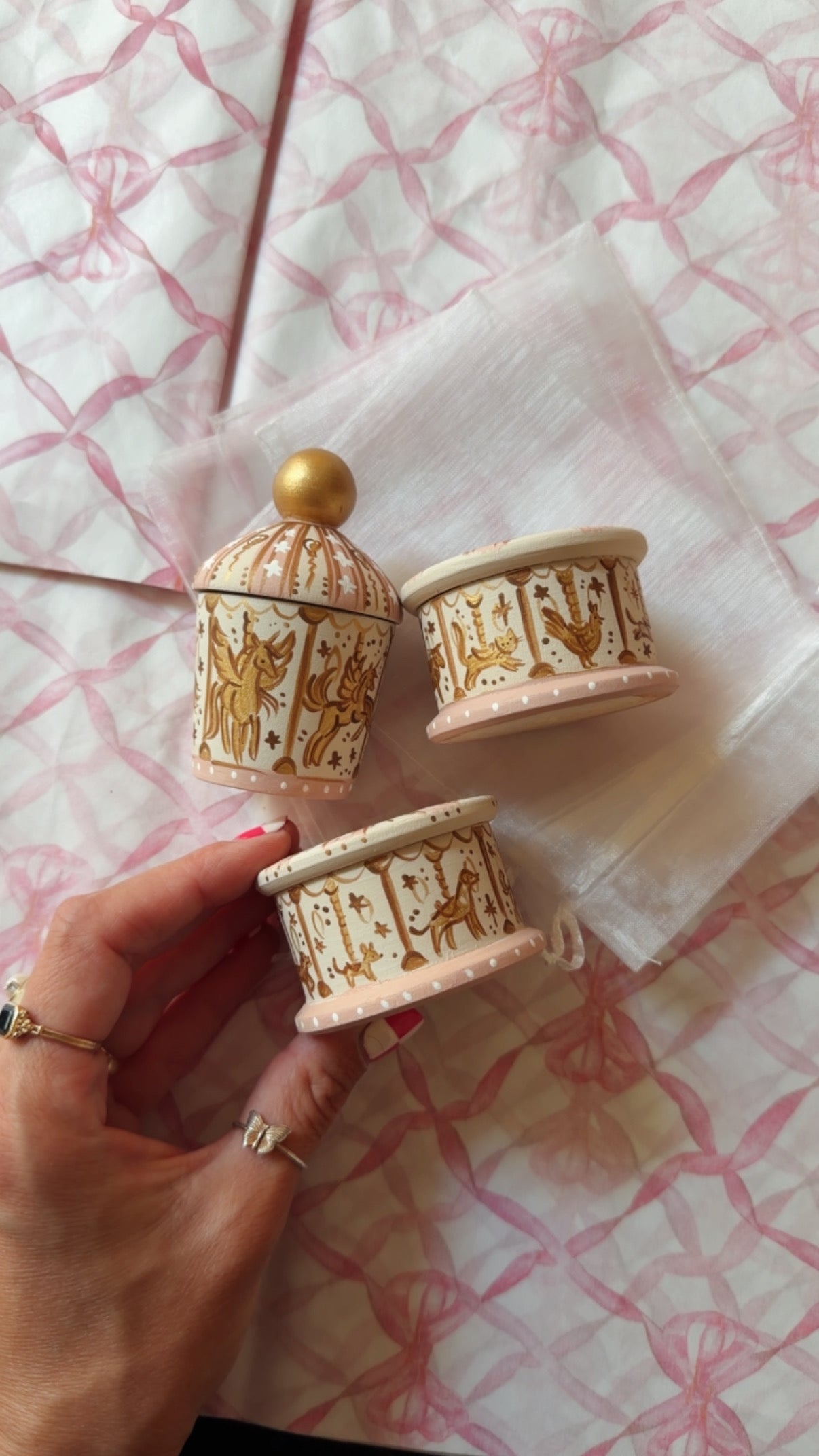 Carousel Keepsake Boxes - Ready to Ship!