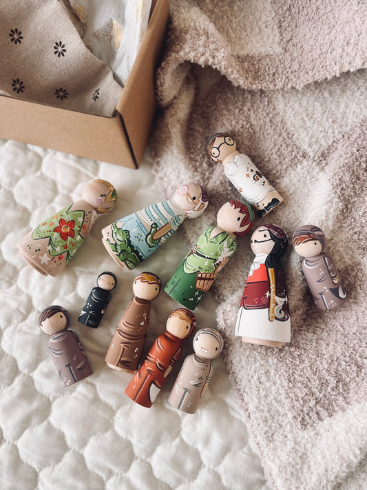 Peg Dolls - Characters Small