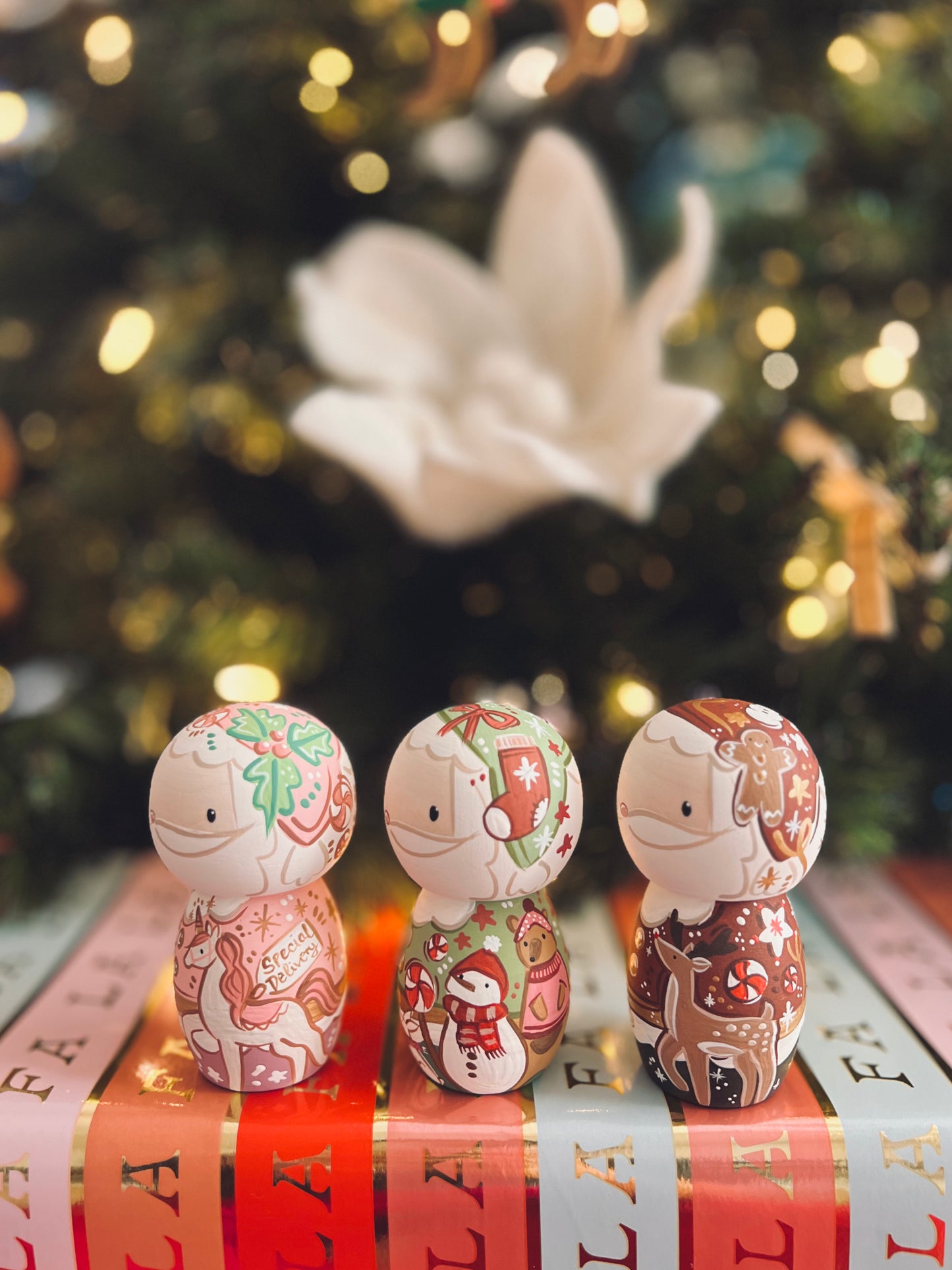 Seasonal - Christmas - Santa Peg Doll - but in XL Peg Doll