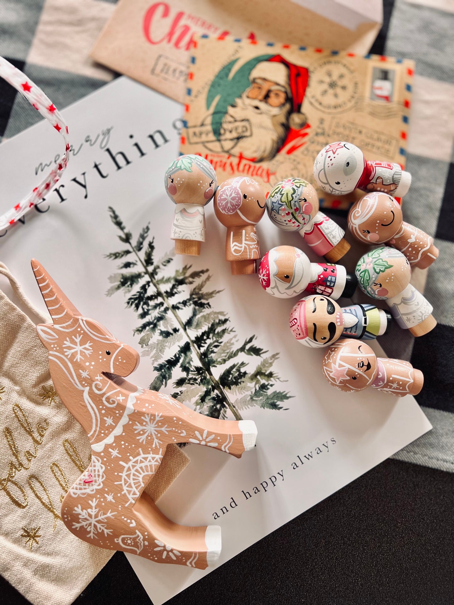 Seasonal - Christmas Kokeshi