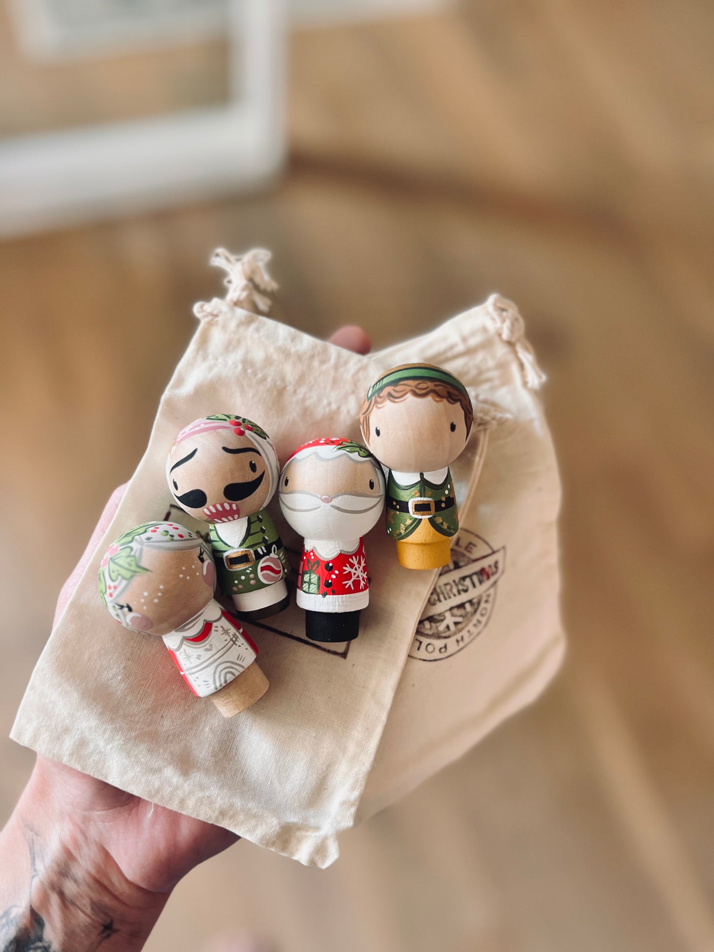 Seasonal - Christmas Kokeshi