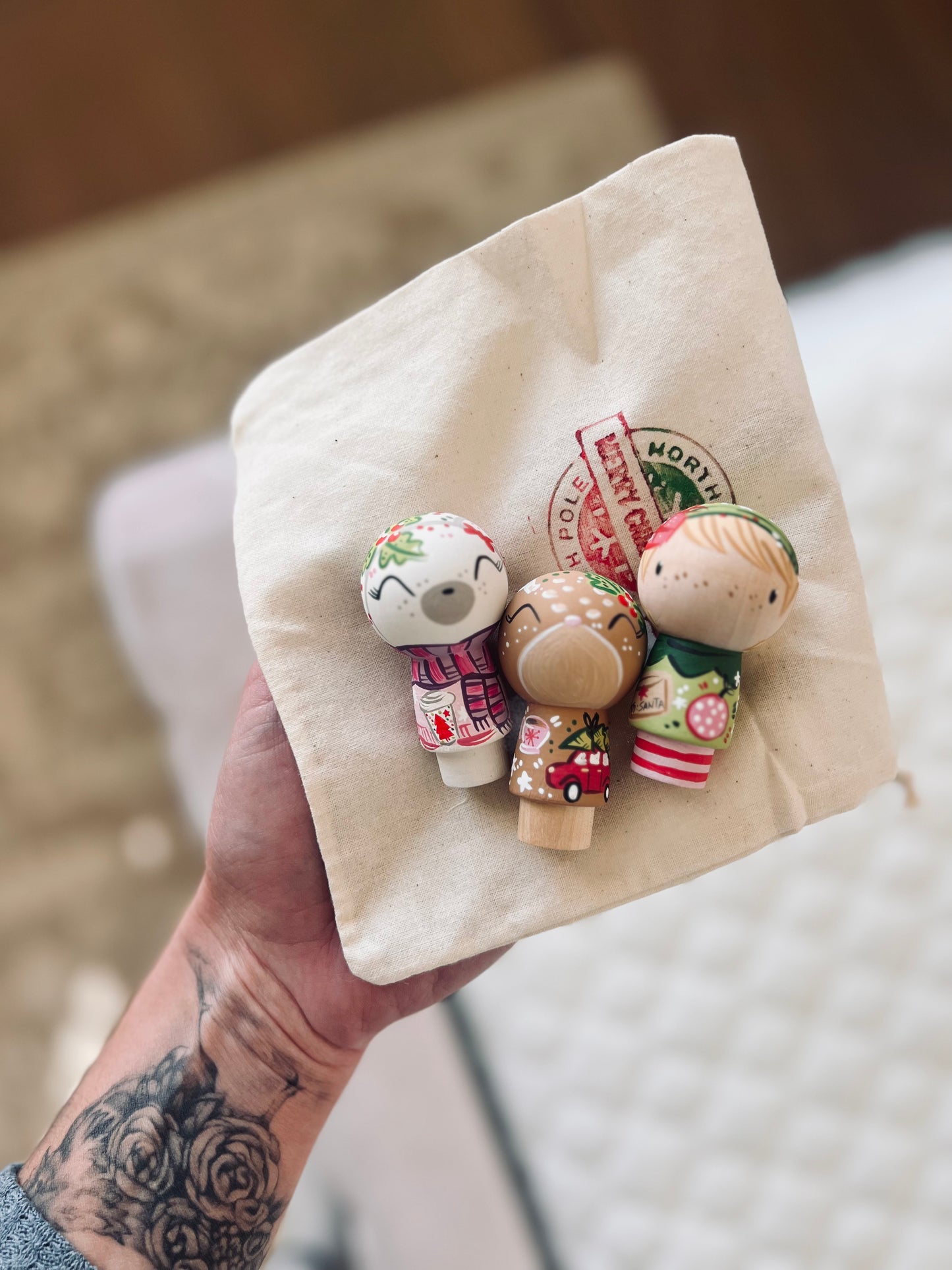 Seasonal - Christmas Kokeshi