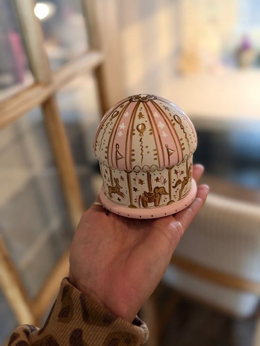 Finished Piece - Carousel Keepsake Box