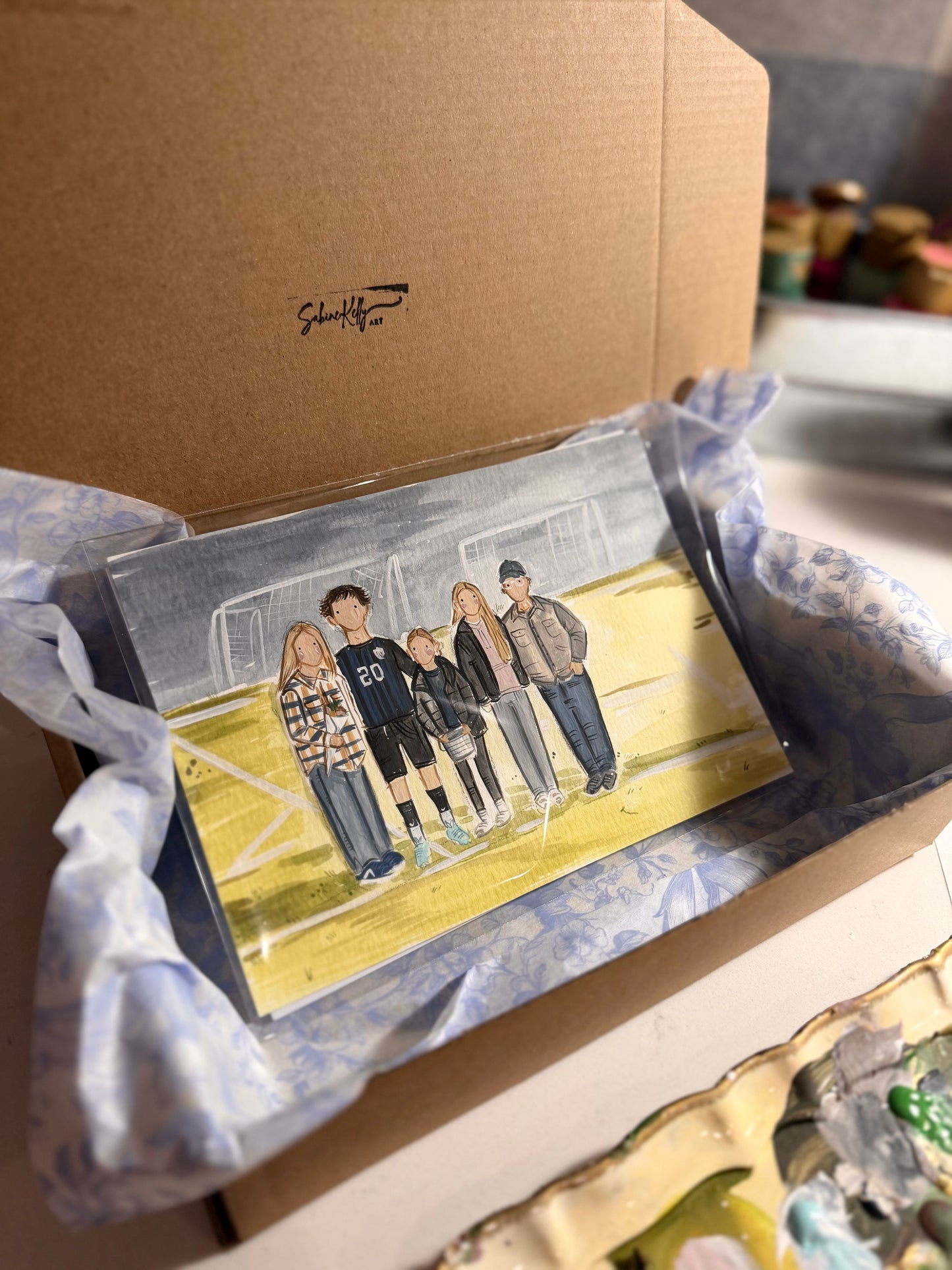 Custom Art Painting - Portrait 5x7