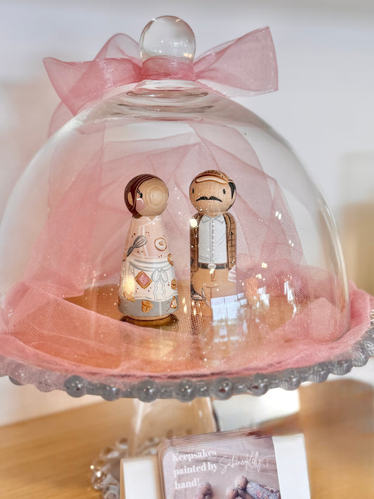 Peg Dolls - Cake Topper
