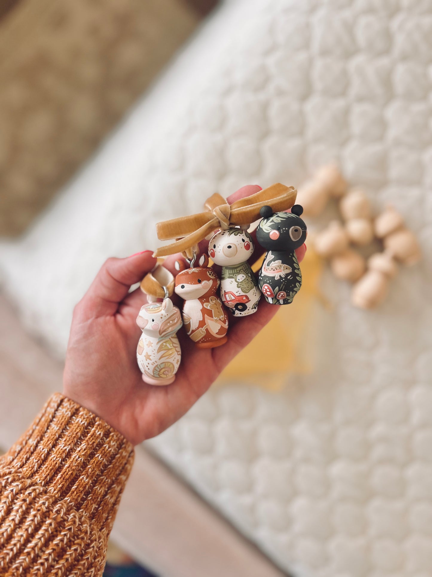 Tiny Friends Peg Dolls