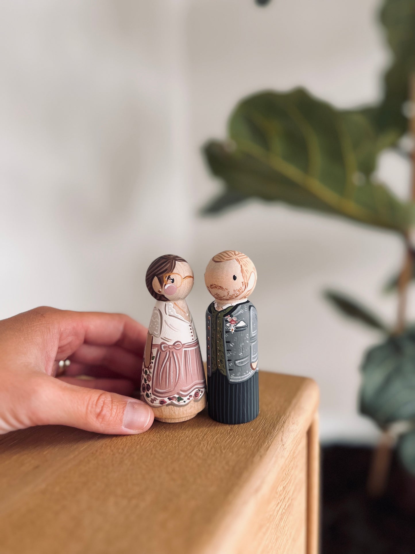 Mothersday Peg Doll - 1 Custom