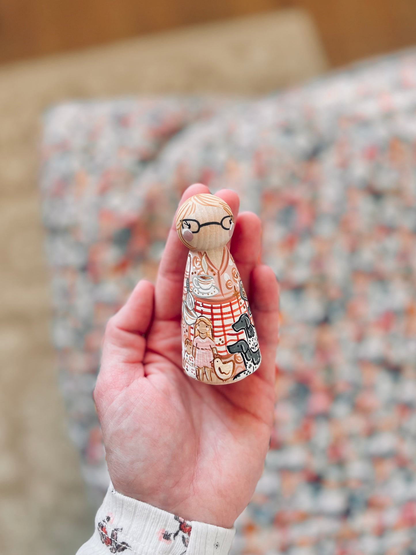 Mothersday Peg Doll - 1 Custom