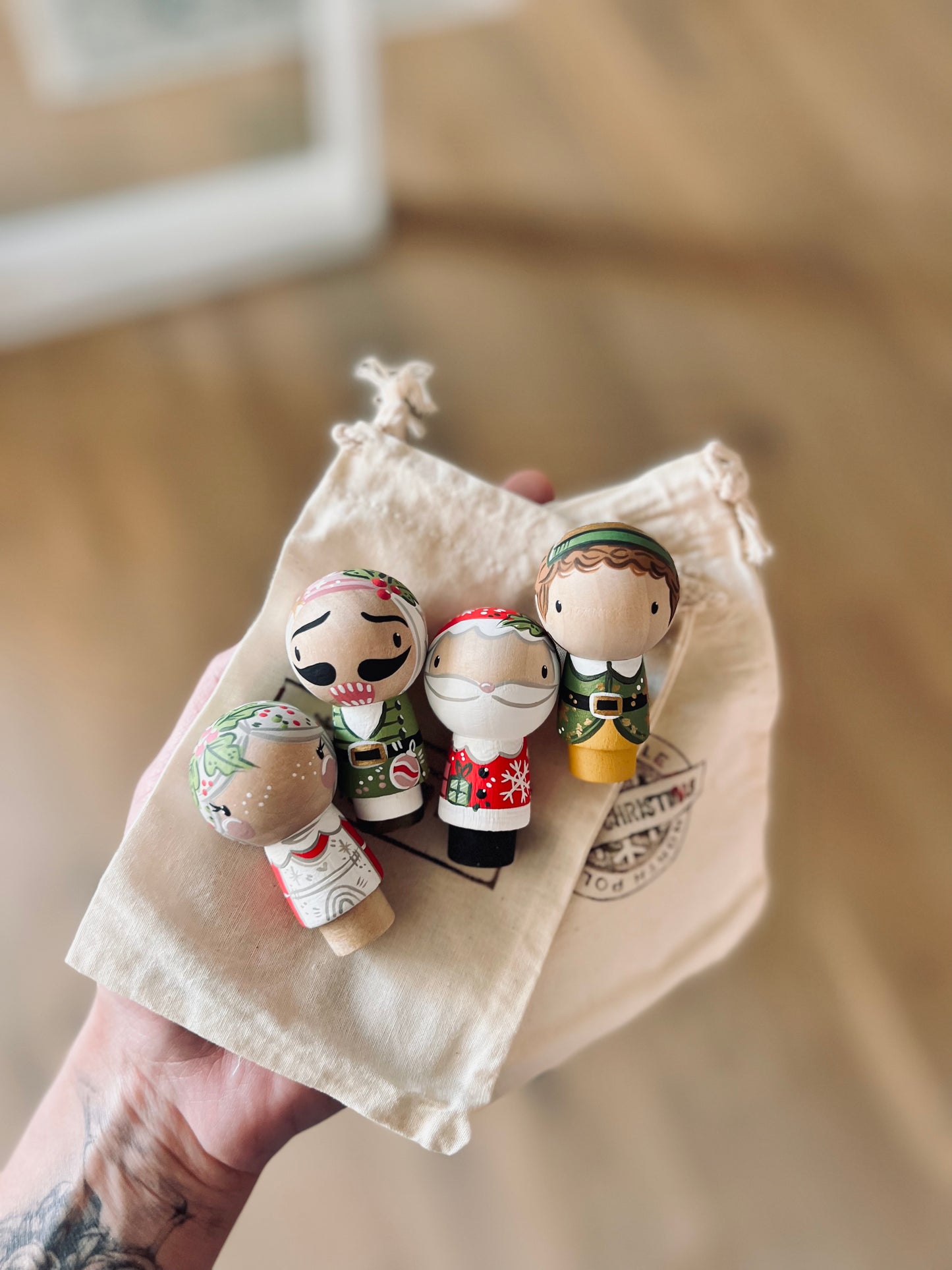 Seasonal - Christmas Kokeshi