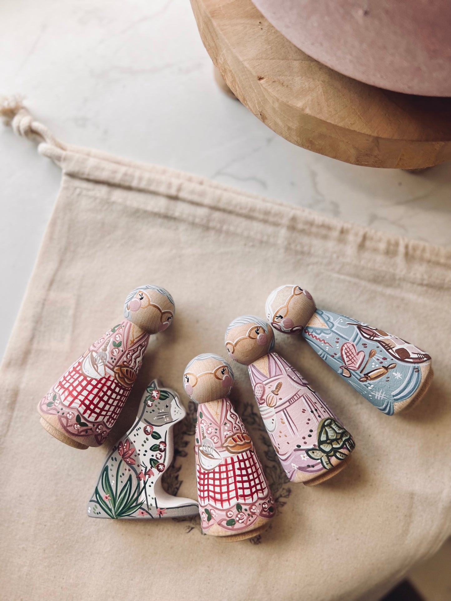 Mothersday Peg Doll - 1 Custom