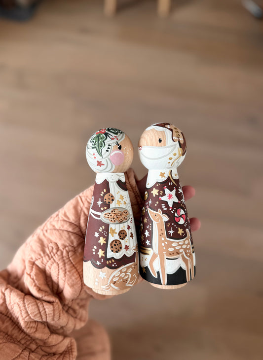 Peg Dolls - Jumbo - Custom