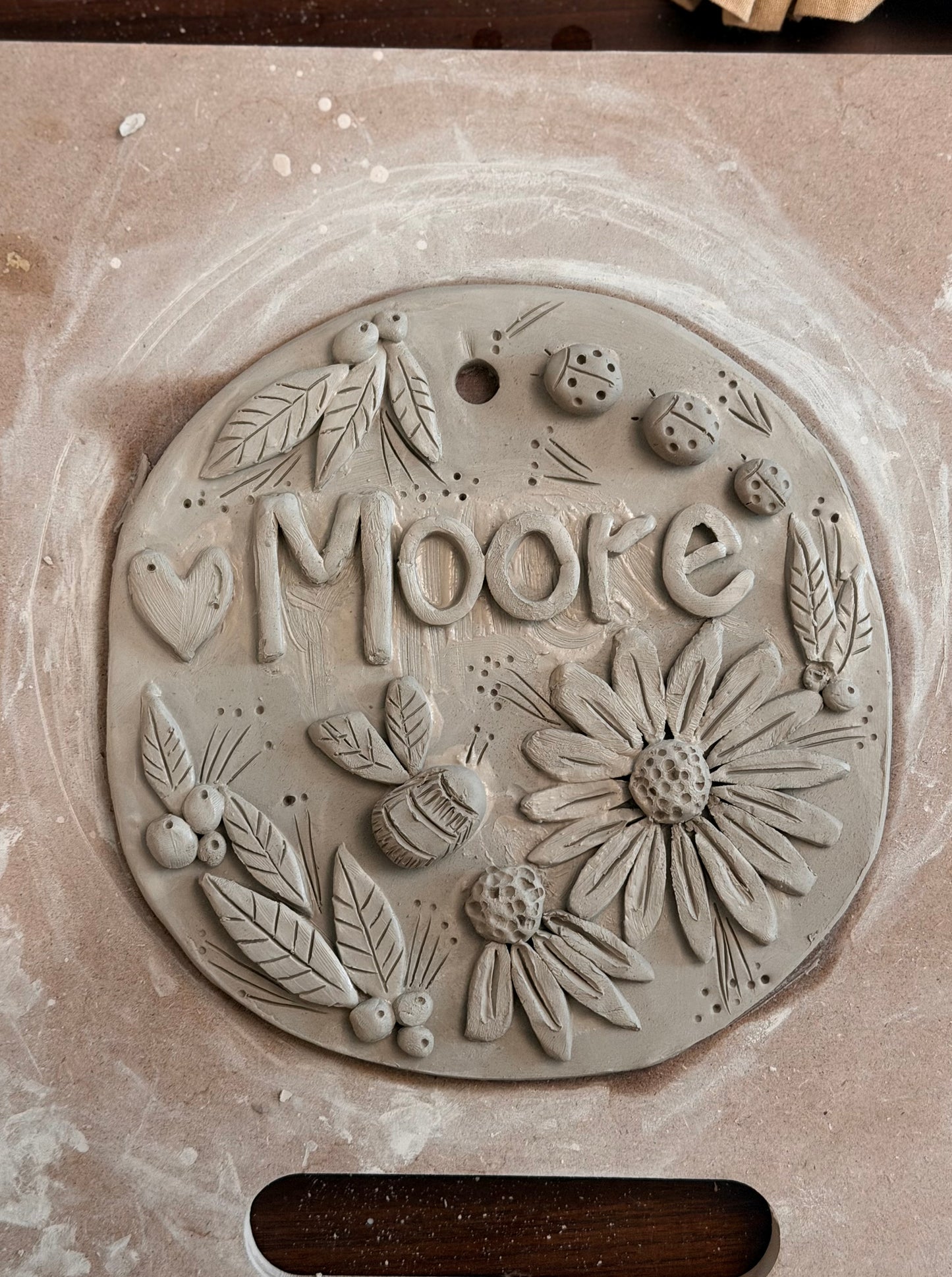 Ceramics - Name or Number Sign