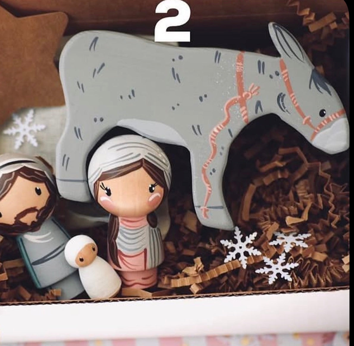 Seasonal - Christmas - Nativity Set 4 pcs