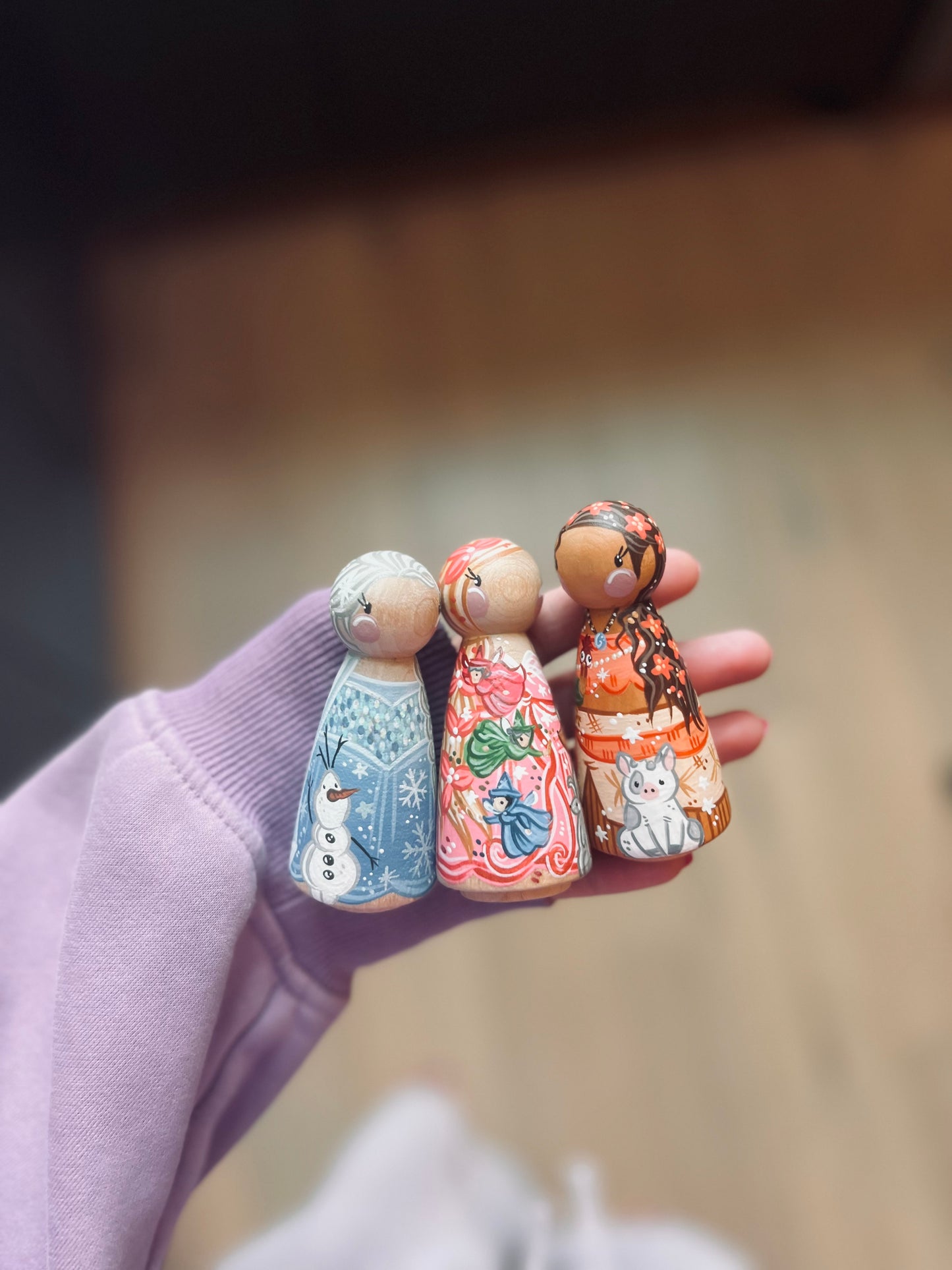 Peg Dolls - Characters/ Princesses