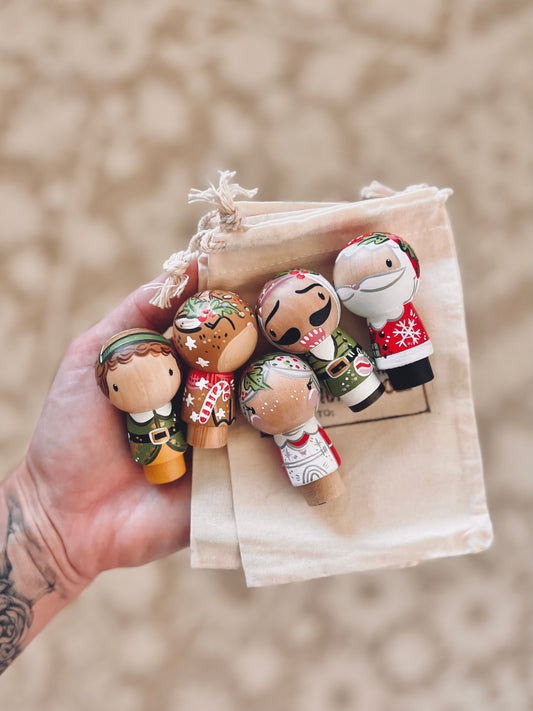 Seasonal - Christmas Kokeshi