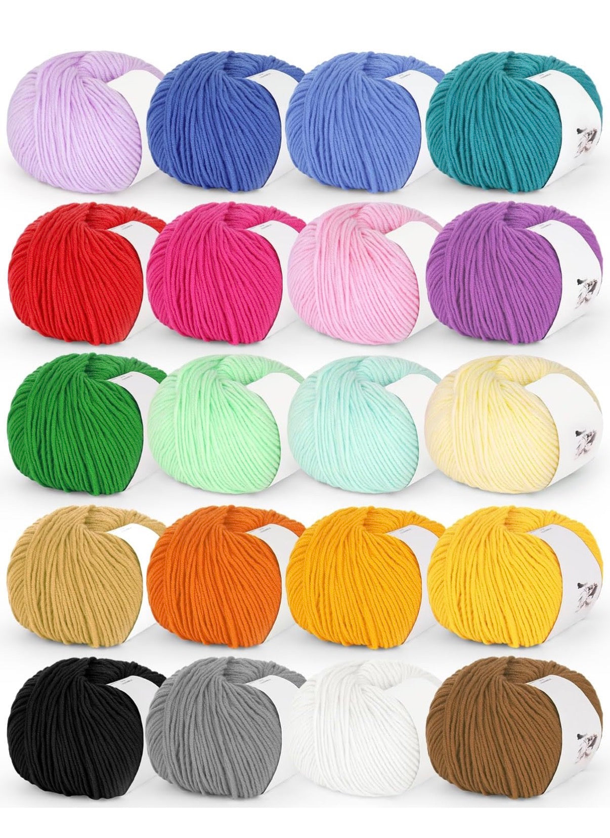 Wooden Custom Horses with Yarn Hair