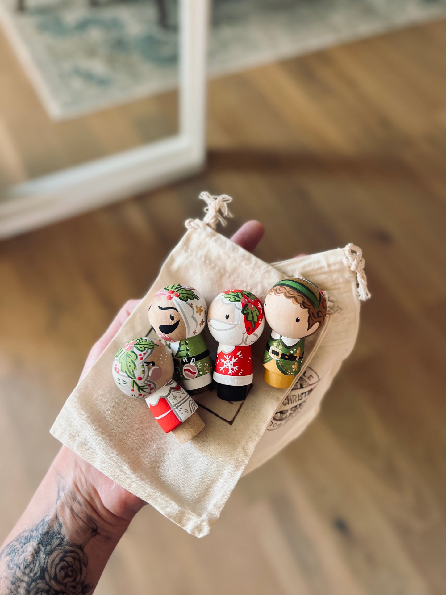 Seasonal - Christmas Kokeshi