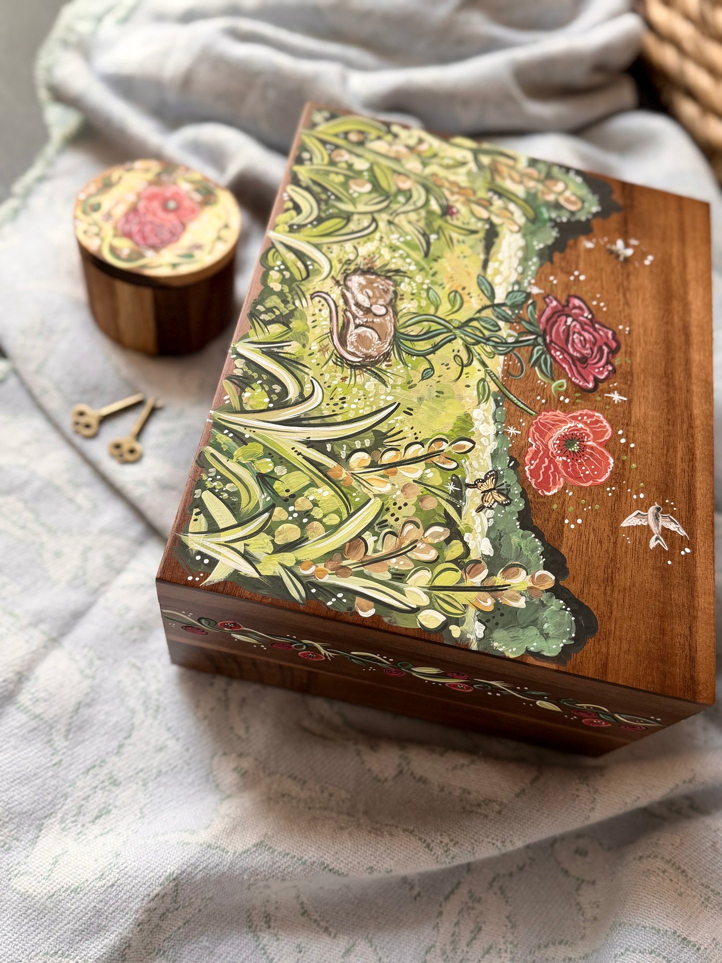 Keepsake Box and Trinket Box - Custom