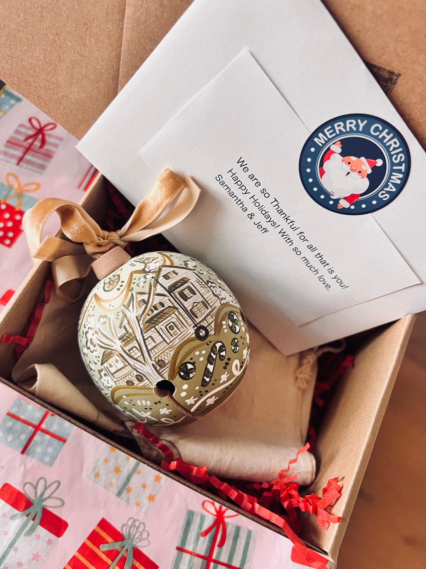 Seasonal - Christmas Ornament - Christmas Delivery