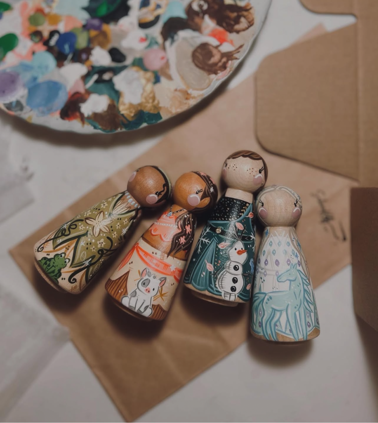 Peg Dolls - Characters/ Princesses