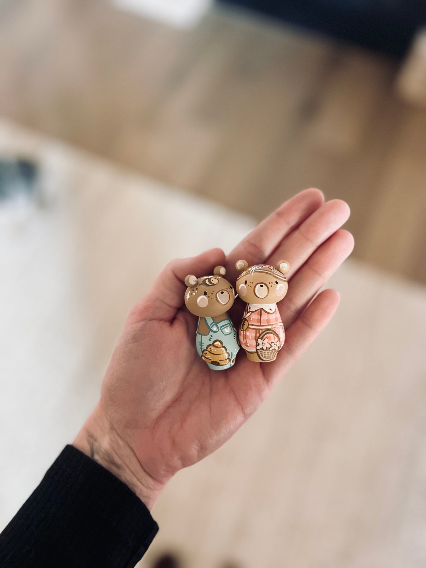 Peg Dolls - Tiny Animal