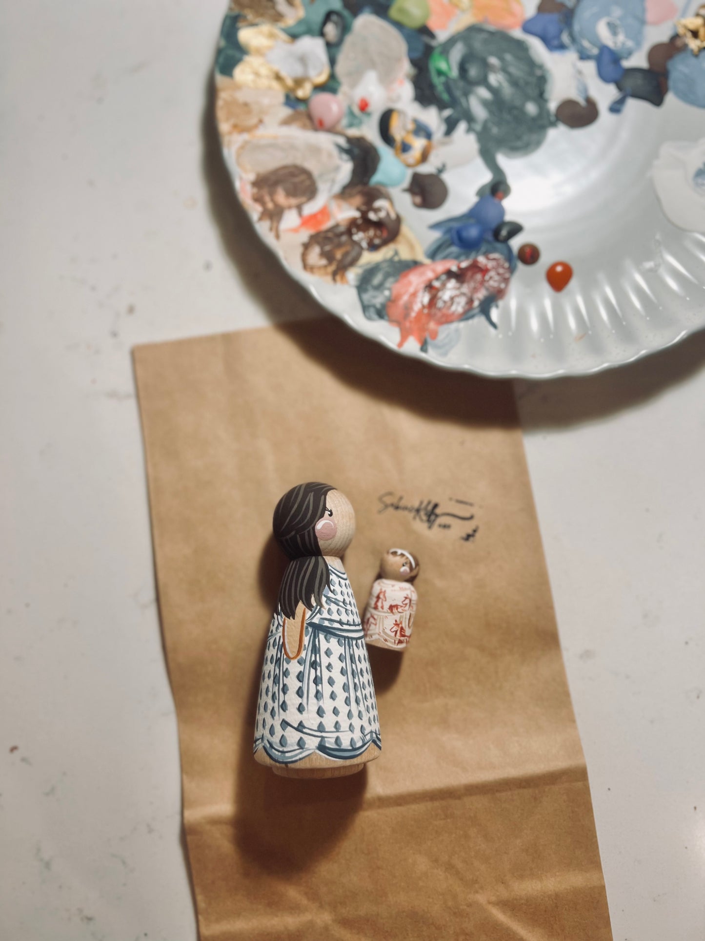 Peg Dolls - Family