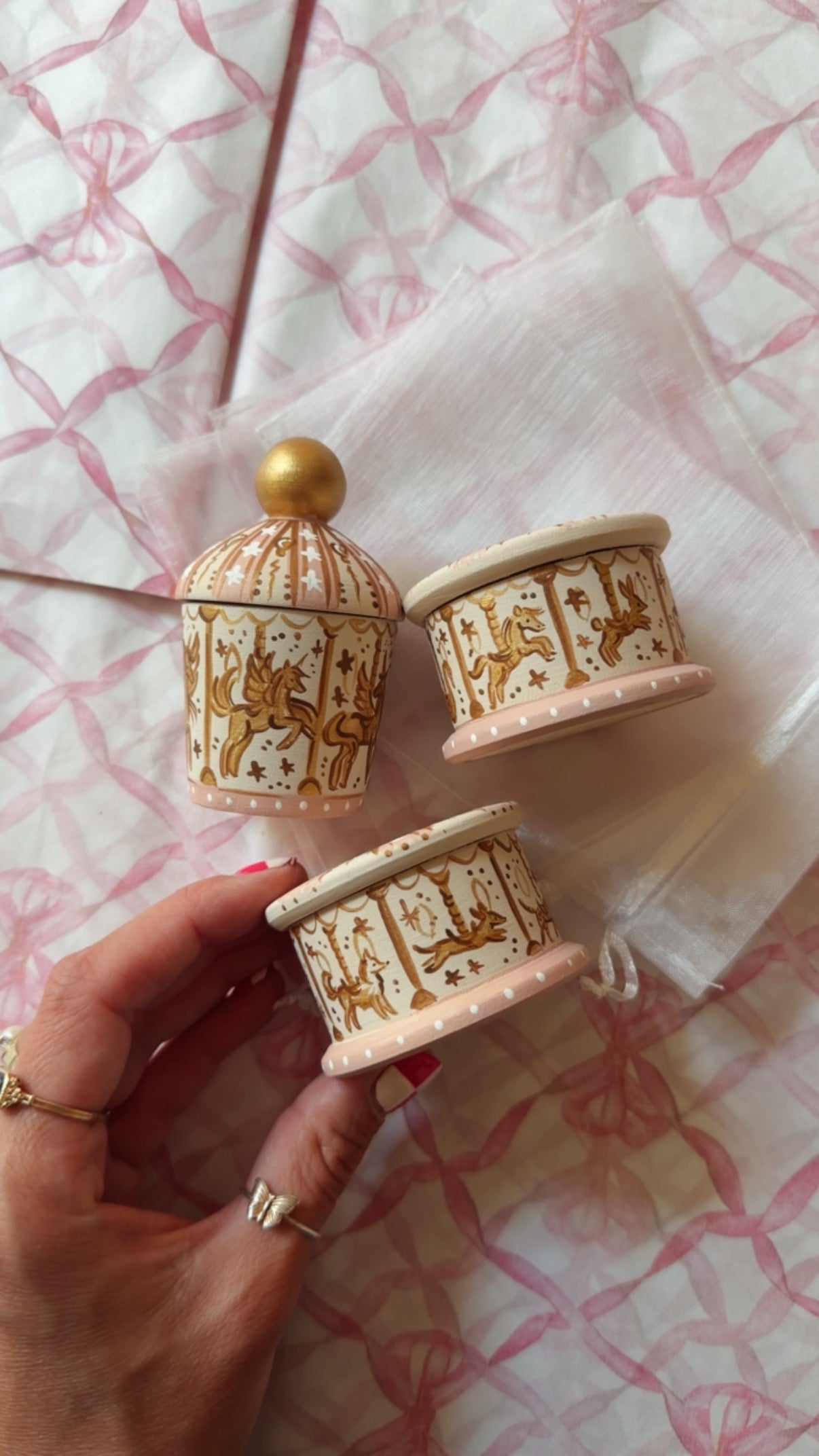 Carousel Keepsake Boxes - Ready to Ship!