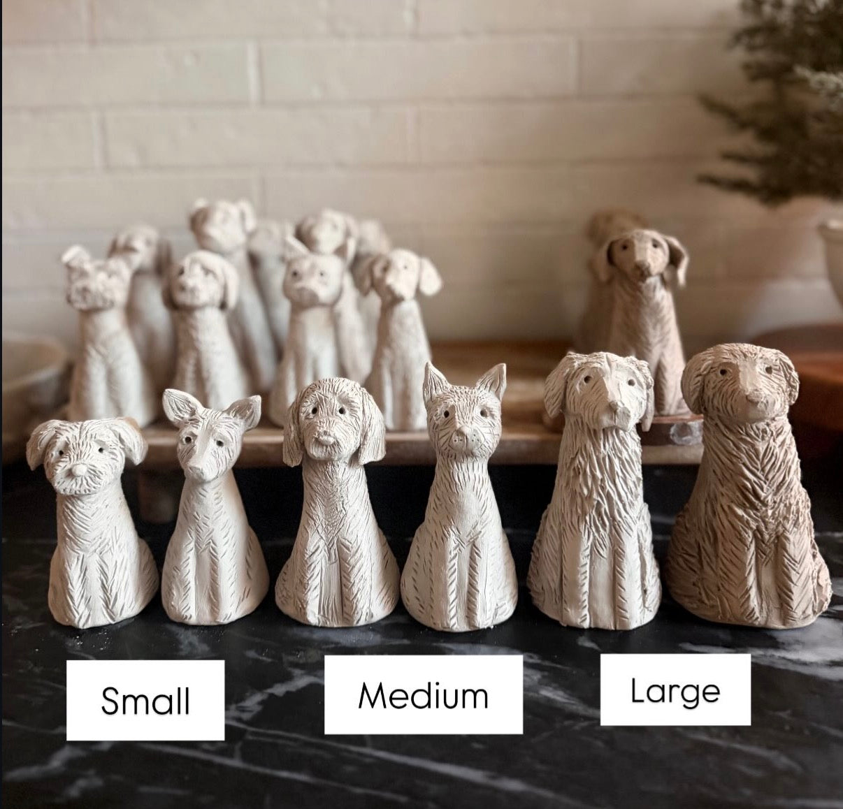 Ceramic Animal - Dog or Cat - Pet Portrait